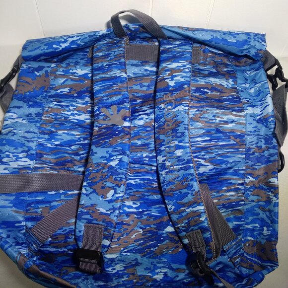 Geckobrands 30L Endeavor Waterproof Lightweight Backpack Ocean Geckoflage NEW - Picture 5 of 13